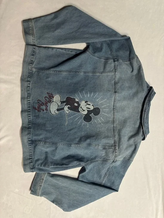 Disney Parks Denim Mickey Mouse Jacket - Picture 7 of 7